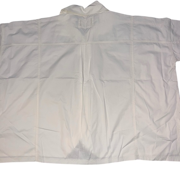 NWOT We The Free Pima Cotton Sophie Shirt Medium Oversized Made Morocco Spain 🇪🇸 - Picture 7 of 14